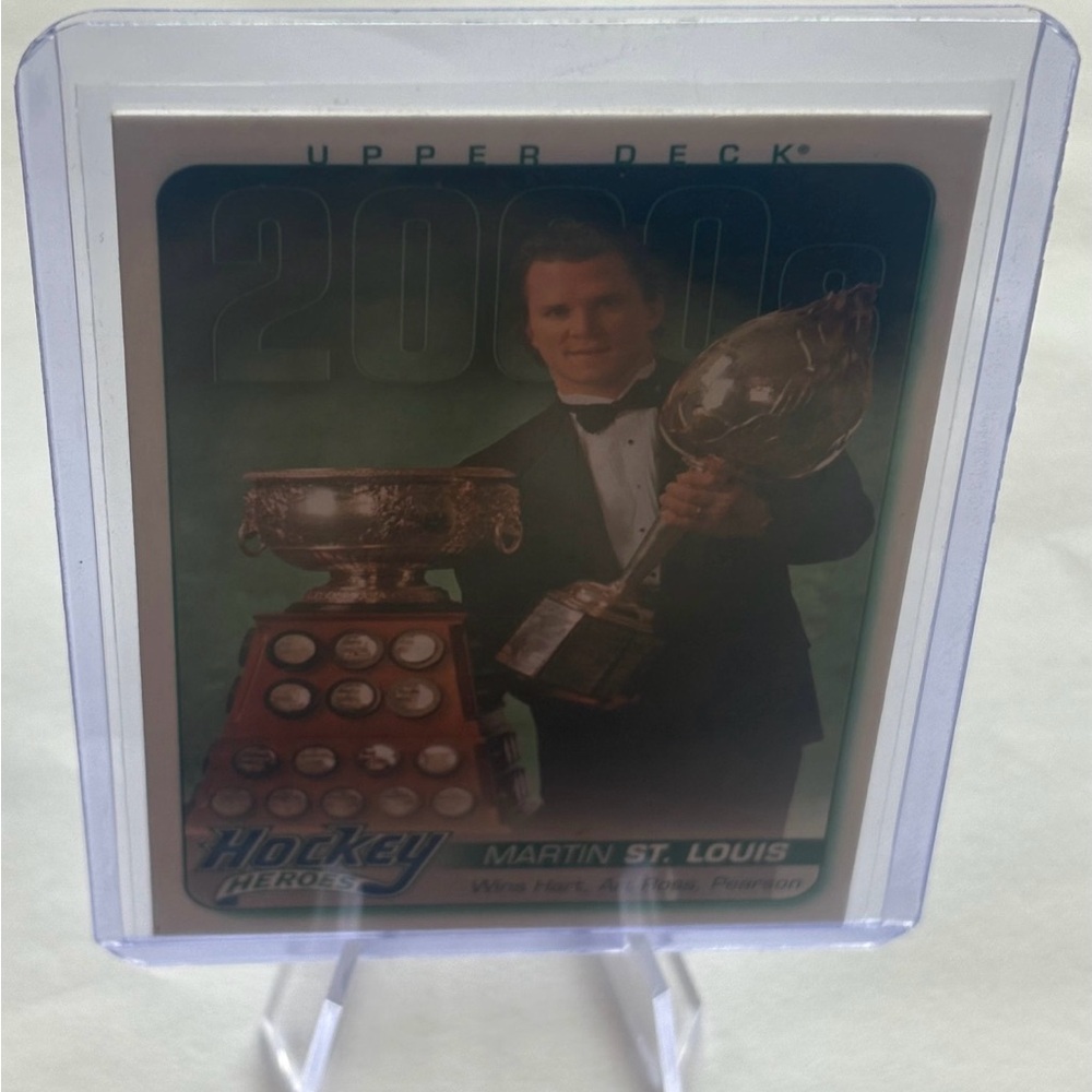 Martin St.Louis Upper Deck Hockey Heroes Card